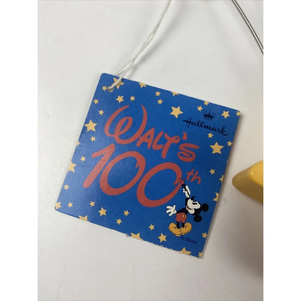 New Hallmark Disney Picture Holder Mickey Mouse Frame Photo Walt's 100th